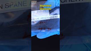Depleted Uranium actually has some uses #uranium #depleted #radioactivity