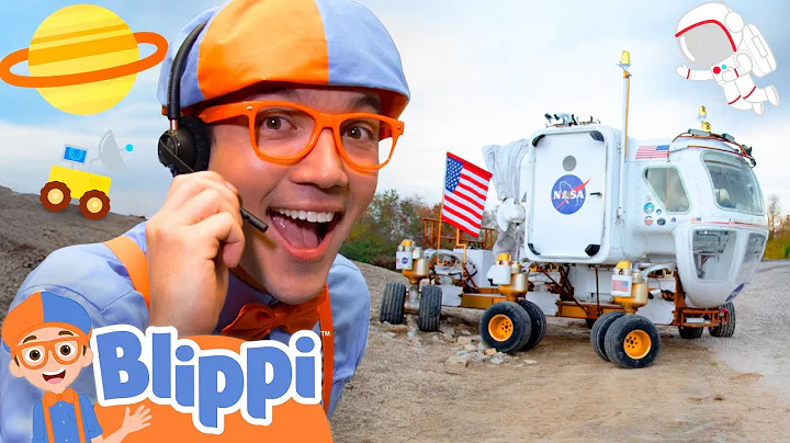 What Do Astronauts Use to Travel? 🚀 Blippi Explores Space Vehicles! | Educational Videos for Kids
