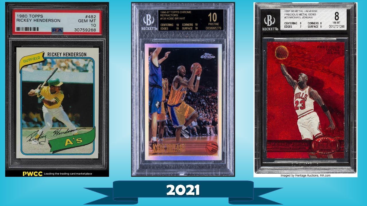 Most Expensive 80s & 90s Sports Card Sales of the Year 2021 YouTube