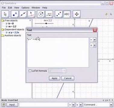 GeoGebra Tutorial