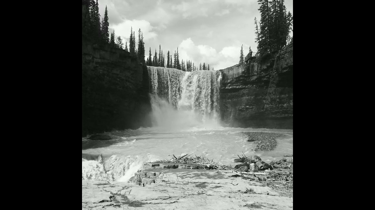Crescent Falls Nordegg Alberta Canada 
