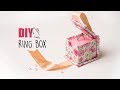 DIY RING BOX | Wedding Gift Ideas | Gift Box