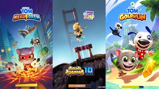 Subway Surfers San Francisco vs Talking Tom Hero Dash vs Talking Tom Gold Run screenshot 5