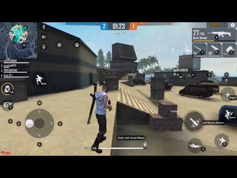 Free fire gameplay (Clash Squad) 1 AWM Head Shot