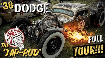 Hoe ik mijn Shop Rod bouwde MET EEN BUDGET!! | VOLLEDIG VERHAAL + RONDLEIDING | 1938 Dodge RAT RO...