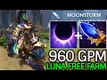 Luna Madness Build – Free Farming 960 GPM Destroy Pub Game Dota 2