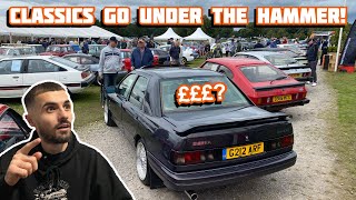 I hunt for BARGAINS at Hampson CLASSIC CAR AUCTION!
