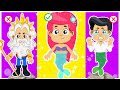 Dress up like the LITTLE MERMAID! | Cartoons for Kids | SuperZoo