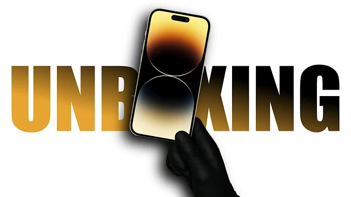 Apple iPhone 14 Pro Max Gold - ASMR Unboxing