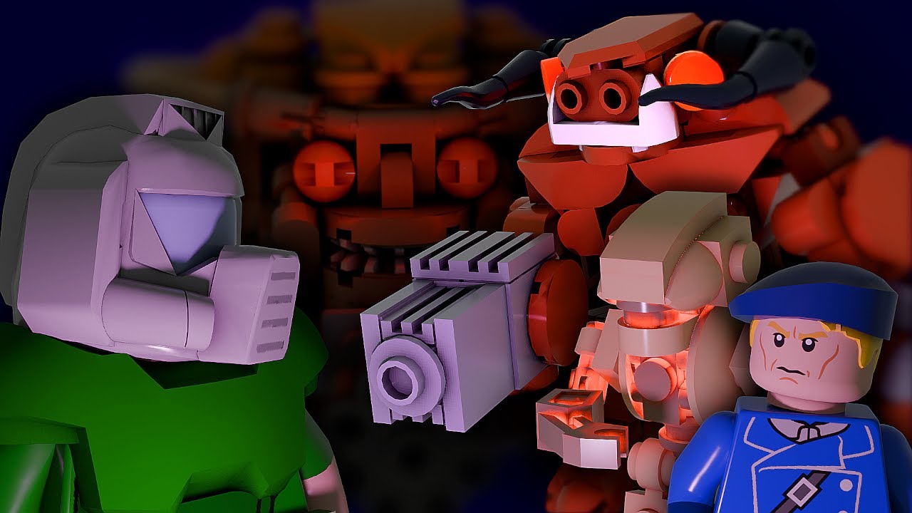 Bricked-Up DooM Devlog 9 | New HUD, Cyberdemon, Archvile, Spider Mastermind & Wolfenstein SS