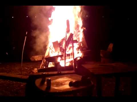 Redneck bonfire