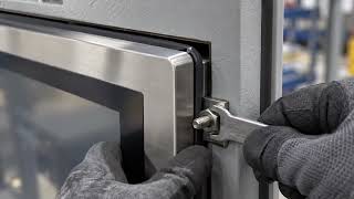 Panel mount monitor cutout: measure, cut and seat an IronView monitor