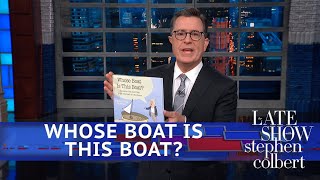 Stephen Publishes REAL BOOK 'Whose Boat Is This Boat?'