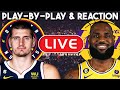 Los Angeles Lakers vs Denver Nuggets Game 4 LIVE Play-By-Play &amp; Reaction