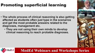 MedEd AV12 - Mitigating the Negative Consequences of Use of AI in Medical Education