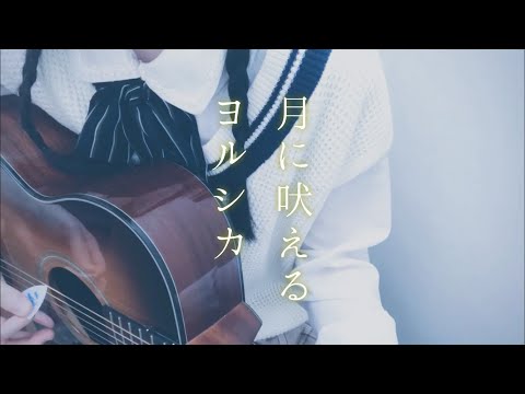 ヨルシカ - 月に吠える / 弾き語り カバー / 歌ってみた / 弾いてみた / yorushika / アコギ / n-buna / guitar / Howl At The Moon cover