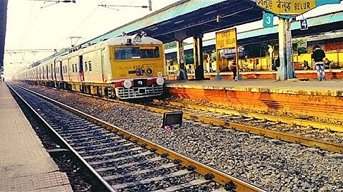 Howrah-Barddhaman Via Main Line Departing From Platform no 3.