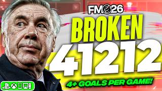 Is This The Most BROKEN Narrow FM26 Tactic? (4+ GPG) | Best FM26 Tactics
