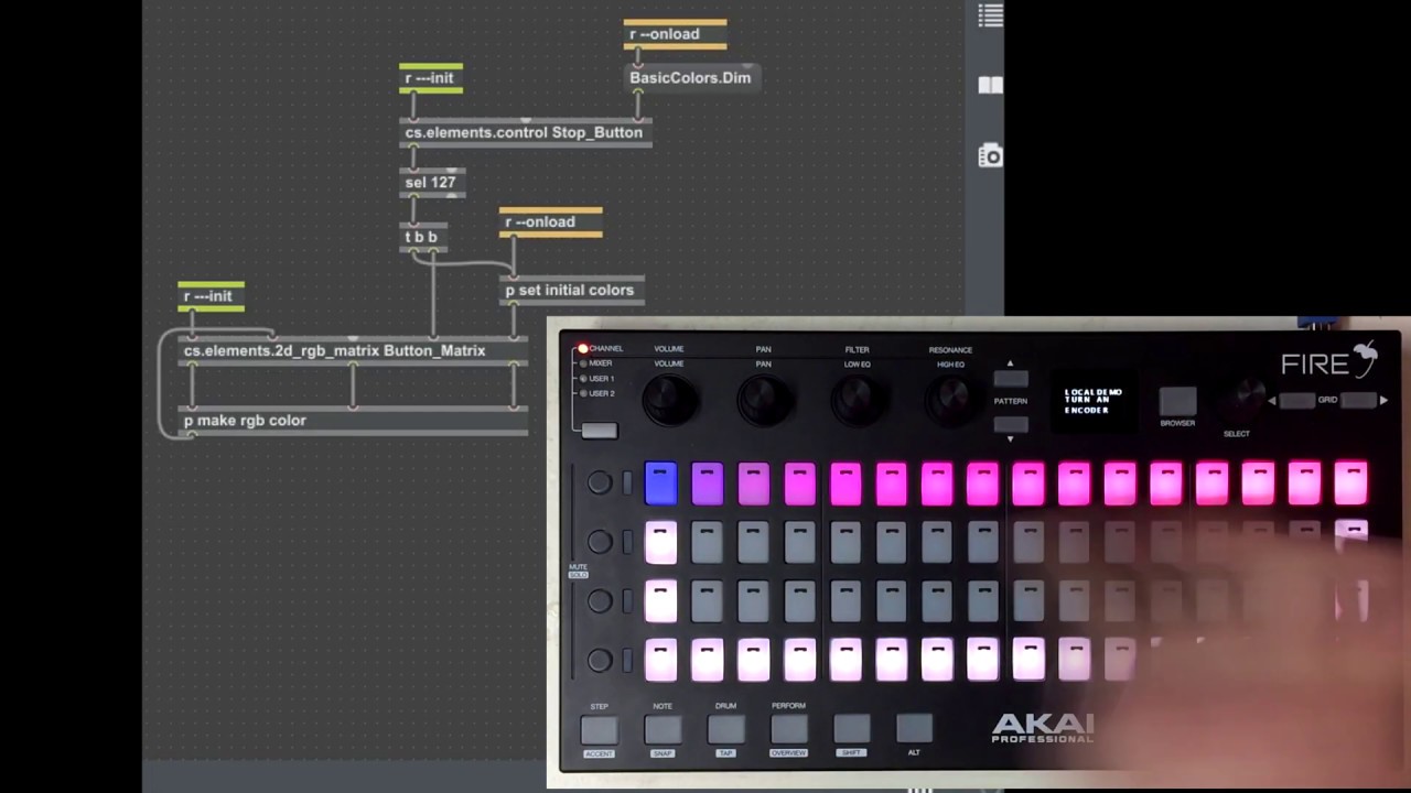 Akai Fire + Ableton Live - Going Deeper