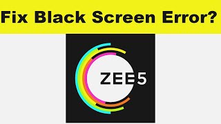 How to Solve ZEE5 App Black Screen Error Problem in Android Phone | SP SKYWARDS