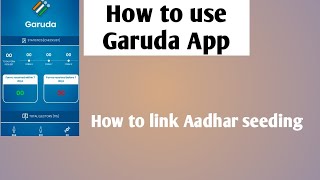 How to Link Aadhar seeding in GARDUDA APP screenshot 3