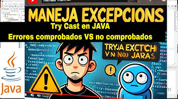🛠️ Maneja Excepciones en Java: Try-Catch y Errores Comprobados vs No Comprobados 🚀