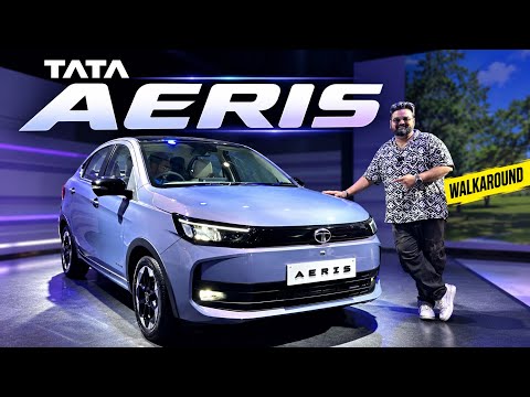 New Tata Aeris Walkaround | Tigor Replacement Gets a BIG Makeover!