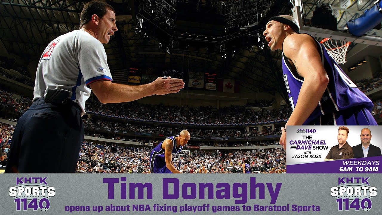 Carmichael Dave Reacts To Tim Donaghy Talking About The Kings vs. Lakers Playoff Fix