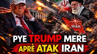 TRUMP METE MOND LAN CHO, VIN GADE IRAN FE NAN MWAYEN ORYAN.