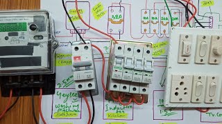 4 Room का house वायरिंग connection || Sinha Electricals
