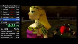 Zelda OoT any% in 20:50