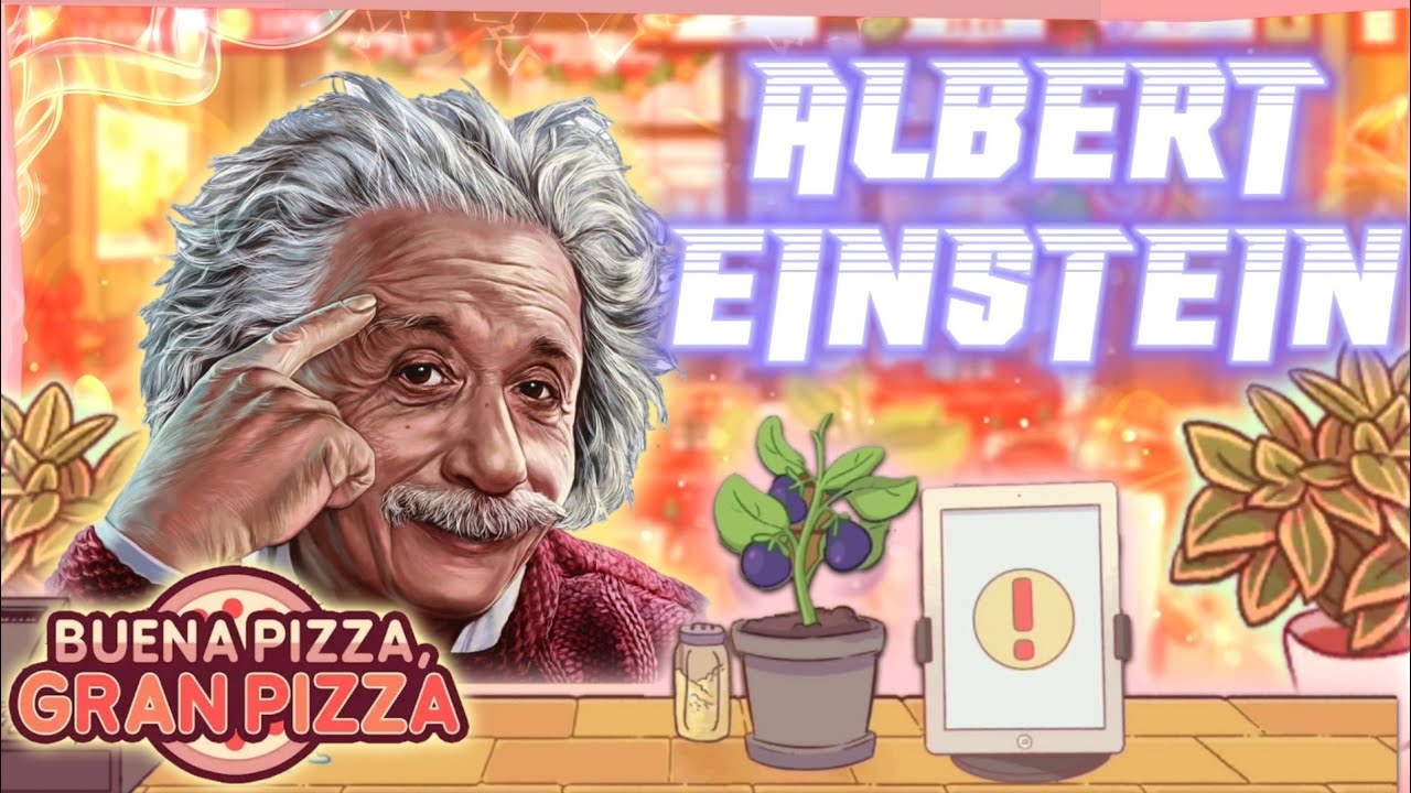 σntem o Albert Einstein apareceu lá na pizzaria 😁 」 ιb: @pizza.fame