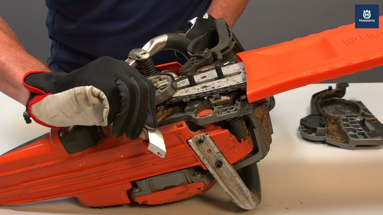 Husqvarna Chainsaws: How To Change A Chain Catcher