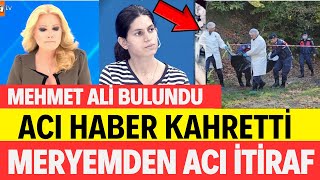 MÜGE ANLIDAN ACI HABER MEHMET ALİ ÖZDEMİR ORMANLIK ALANDA CE’SET BULUNDU MERYEM STÜDYODAN KAÇTI