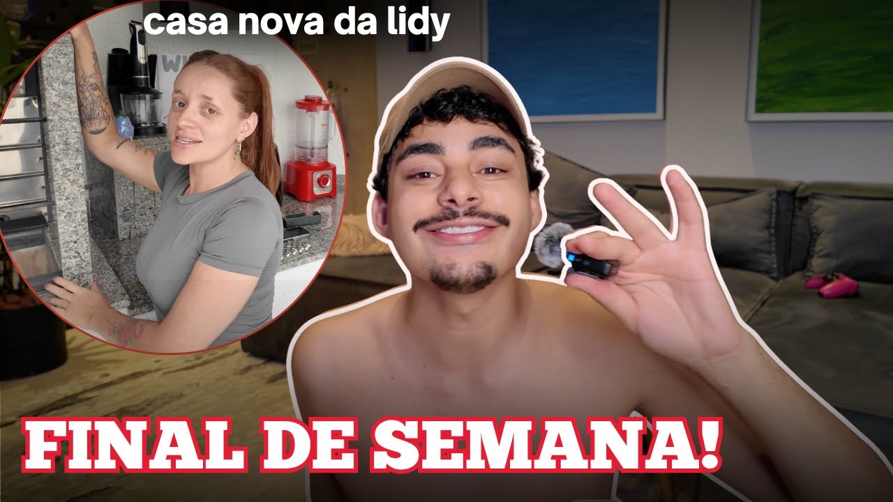 Fui conhecer a casa nova da @LidyanneBergman  + compras no mercado!