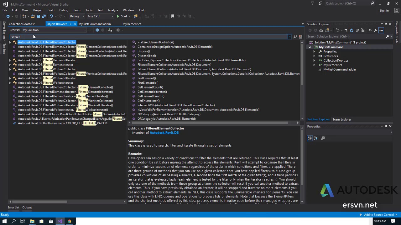 Lập trình Revit API - Bài 13: Tạo đối tượng FilteredElementCollector và ...