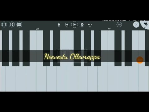 Neevestu Ollevrappa   Instrumental Played on mobile