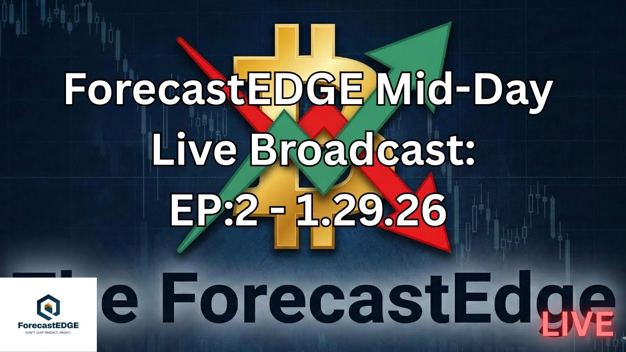 EDGE ALERT: BTC GAMMA ATTACK: Mid-Day Broadcast Ep:2 1.29.26