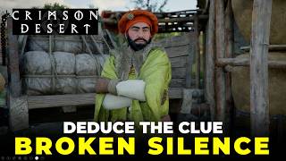 Broken Silence - Deduce the Clue | All Correct Responses | Crimson Desert