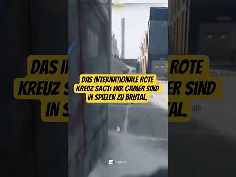 Das Internationale Rote Kreuz sagt: Wir Gamer sind in Spielen zu brutal. #spiele #gaming