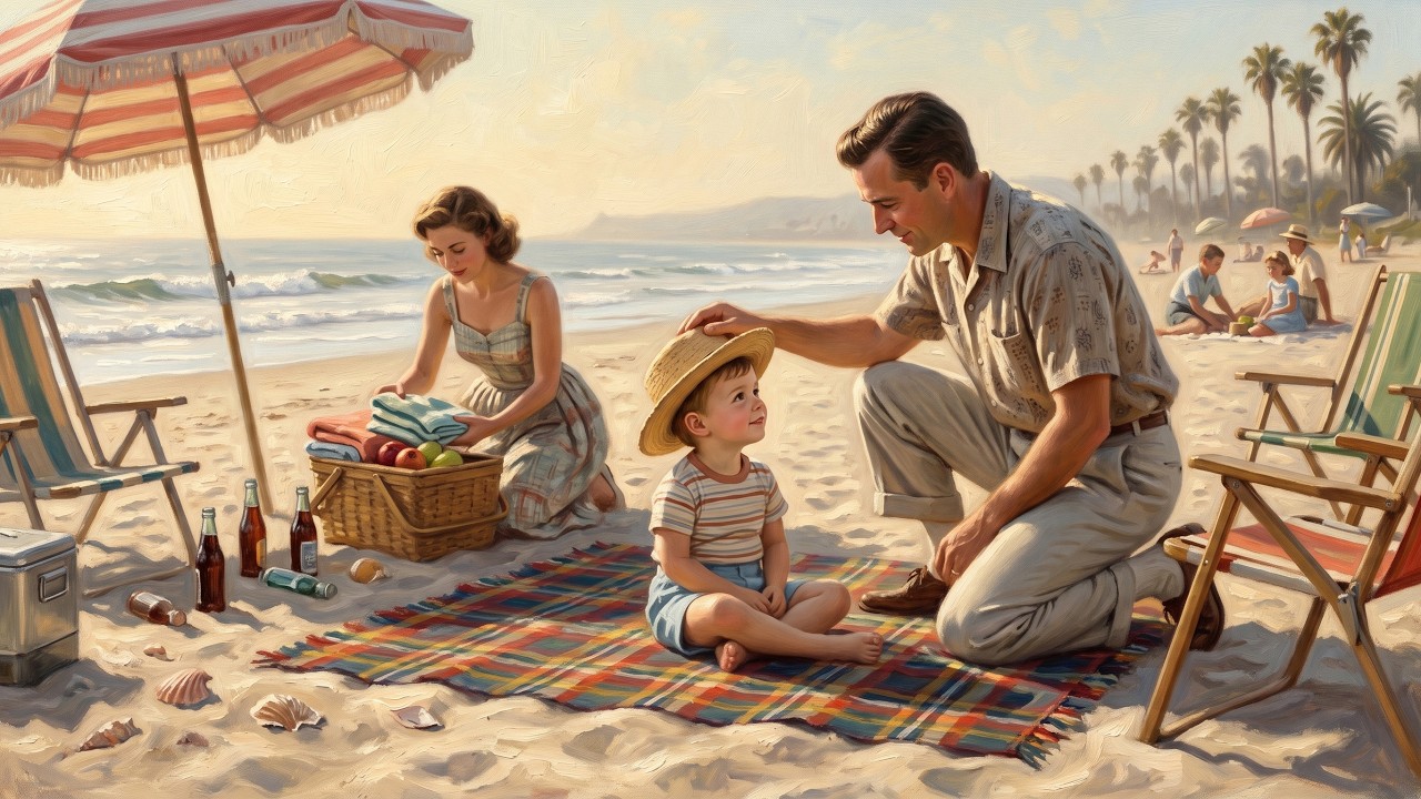 California's 1950s Golden Era Memories | Relaxing Vintage