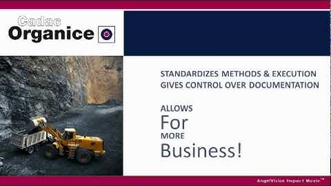 Cadac Organice Introduction