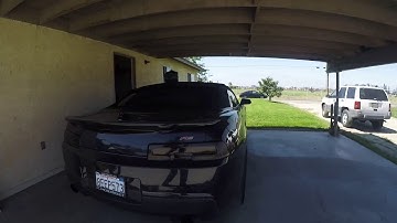 Camaro v6 muffler delete cold start