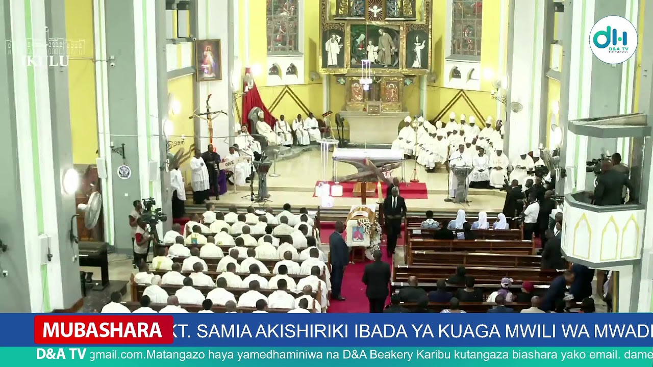 🔴LIVE: RAIS DKT. SAMIA AKISHIRIKI IBADA YA KUAGA MWILI WA MWADHAMA POLYCARP KARDINALI PENGO