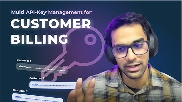Create and Monitor multiple API Keys for your different Projects and Customers