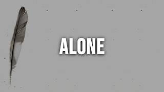 Sleeping With Sirens, Machine Gun Kelly「Alone」[Clean - Lyrics]
