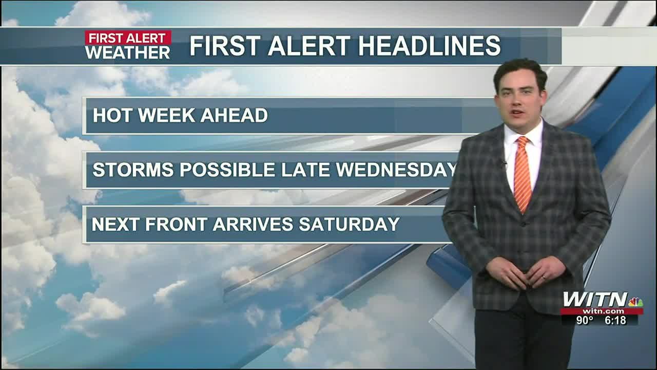 Zach’s First Alert Forecast: Hot Week Ahead - YouTube