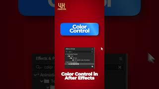How to Use Color Control Effect in After Effects (Easy & Fast)