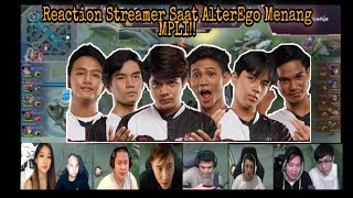 Reaction Streamer Saat AE Menang MPLI || BREN Kebantai 3-0 || NO META CEKEK🔥!!!
