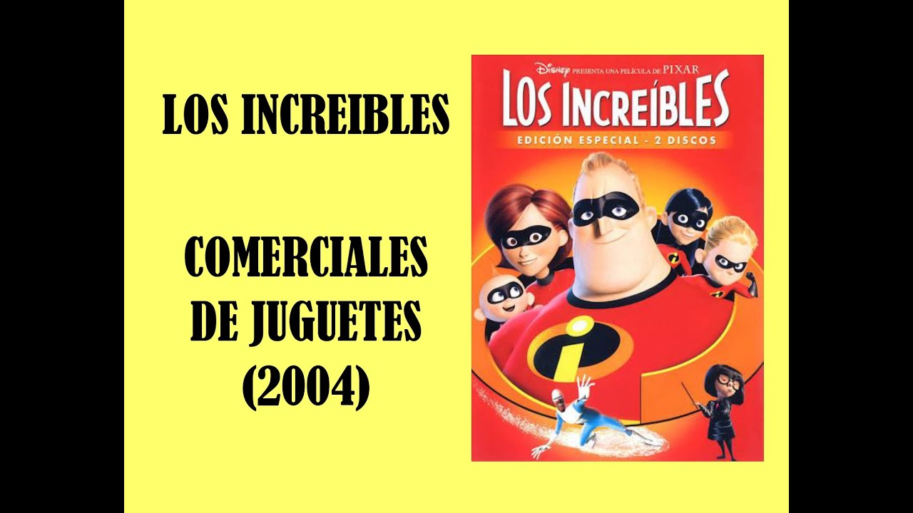 juguetes de los increíbles